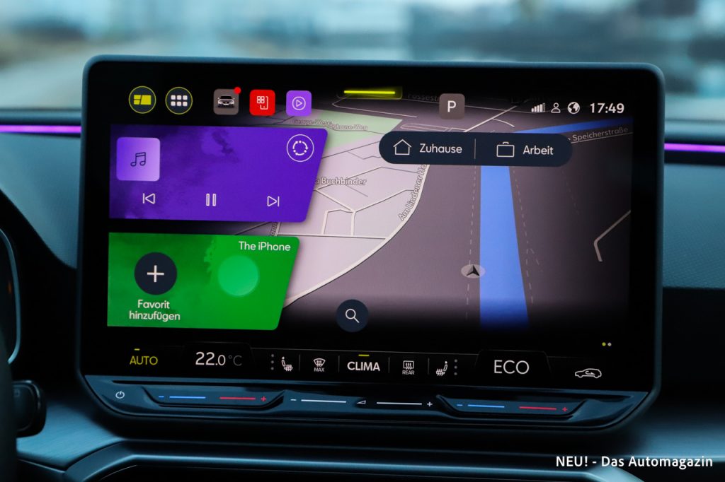 Seat Leon Sportstourer Hybrid Infotainment