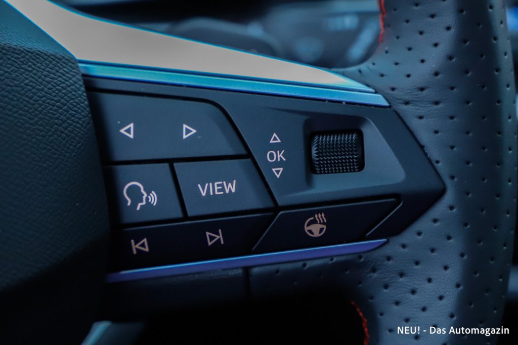 Seat Leon Sportstourer Hybrid Lenkradtasten