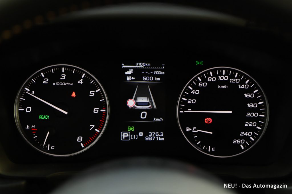 Subaru Forester 2026 Tacho