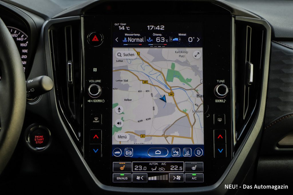 Subaru Forester 2026 Zentralbildschirm