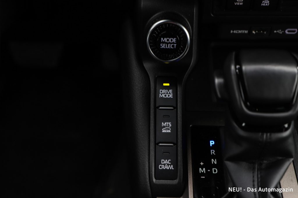 Toyota Land Cruiser 2025 Fahrmodi