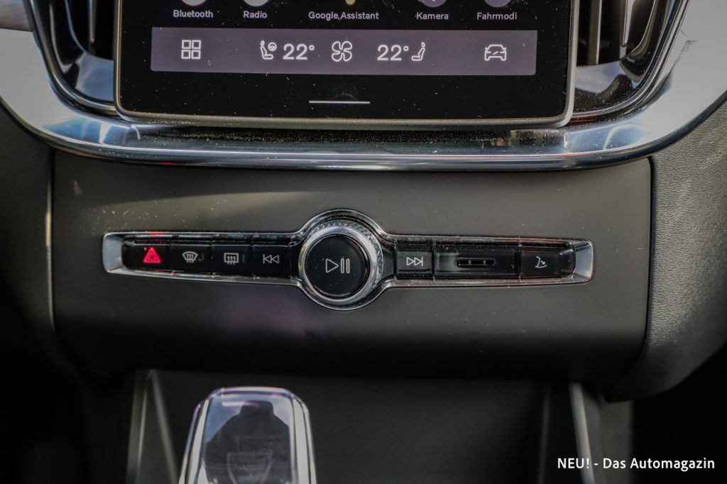 Volvo XC90 B5 Klimabedienung