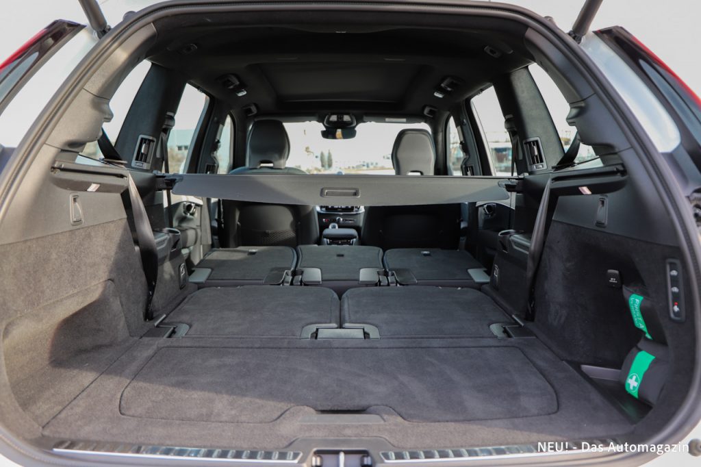 Volvo XC90 B5 Kofferraum maximal