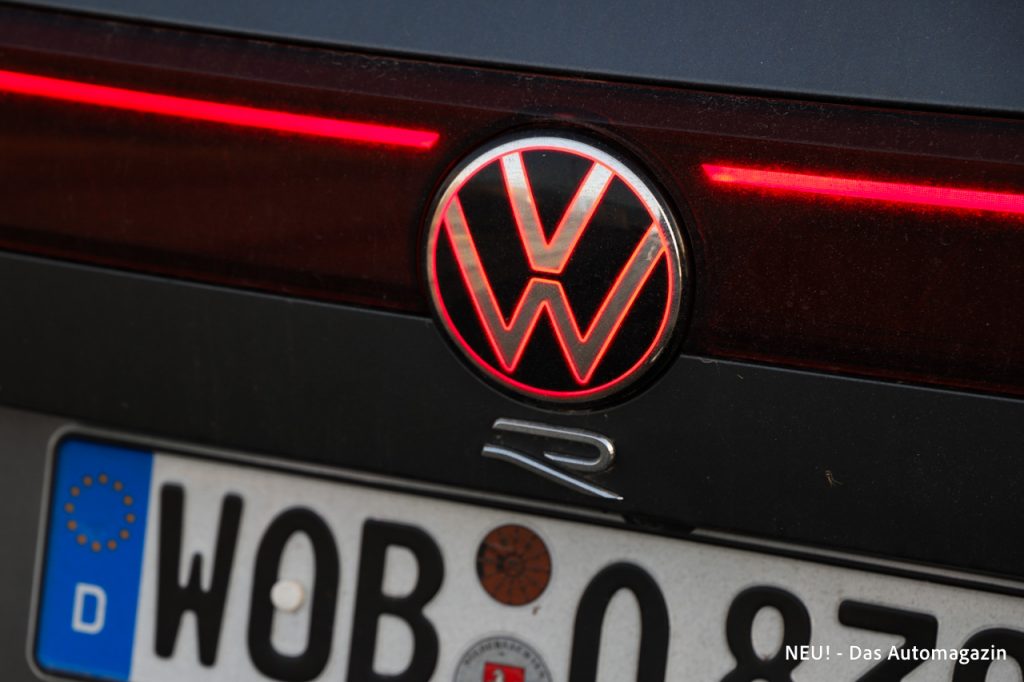 beleuchtetes VW Logo hinten