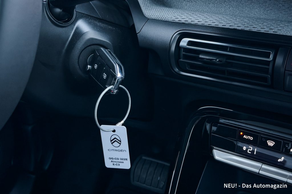 Citroen e-C3 Aircross Zündschloss