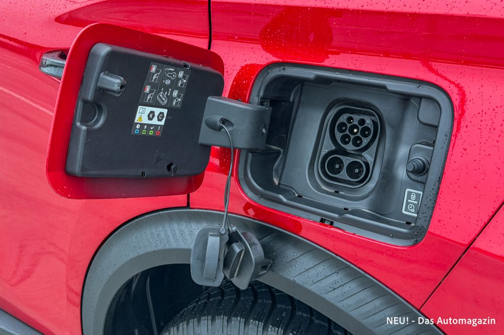 Citroen e-C3 Aircross Ladeanschluss