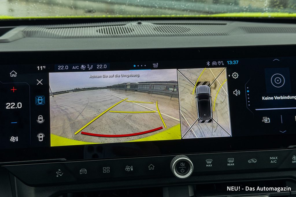 Jeep Compass Elektro 360 Grad Kamera