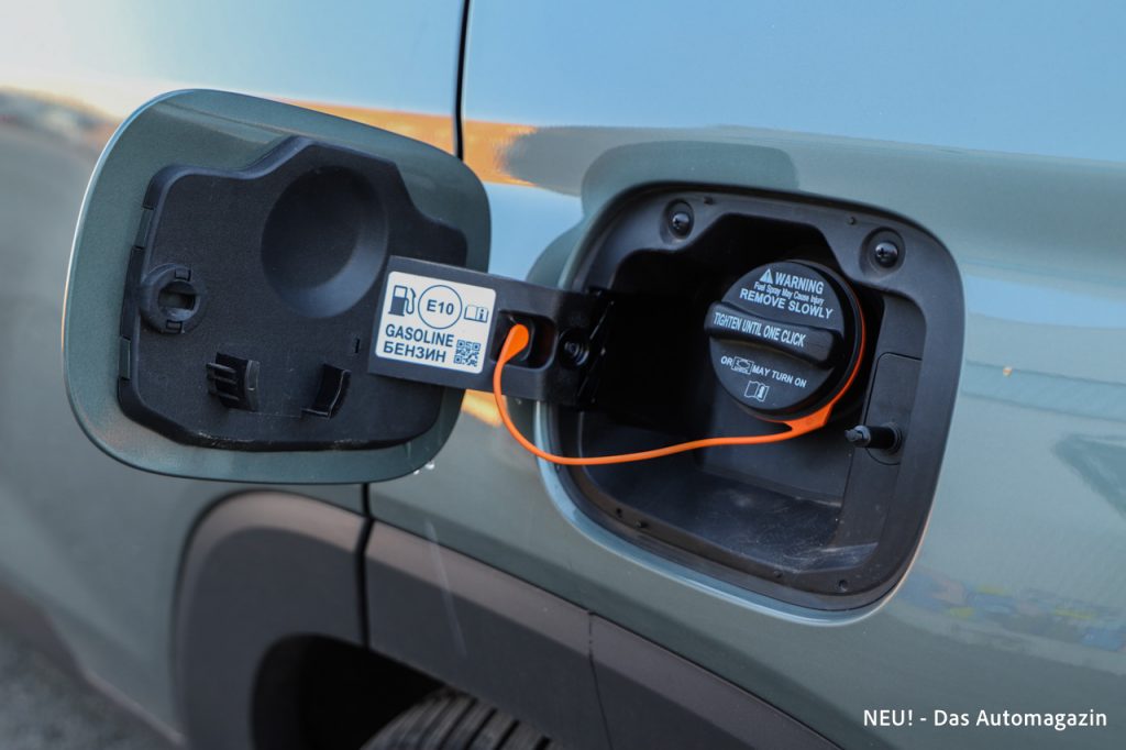 KGM Torres 4WD Tankklappe