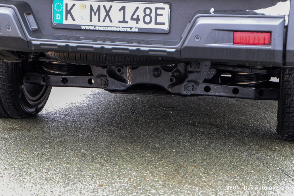 Maxus eTerron 9 Luftfahrwerk