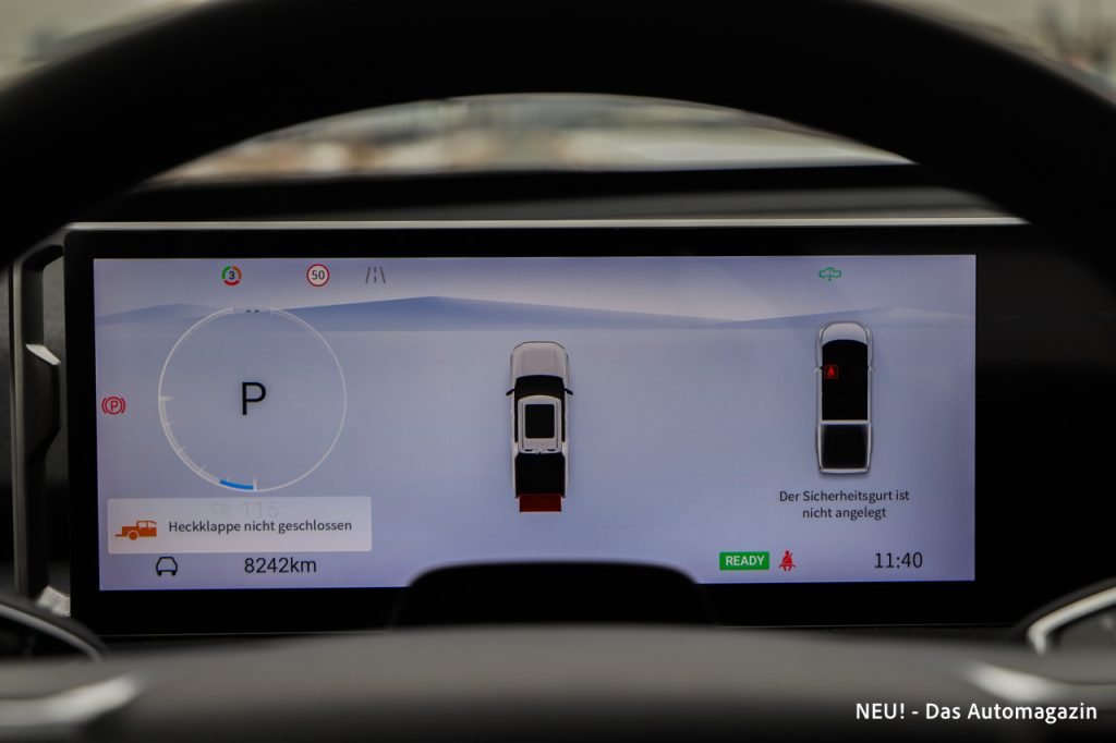 Maxus eTerron 9 Cockpit