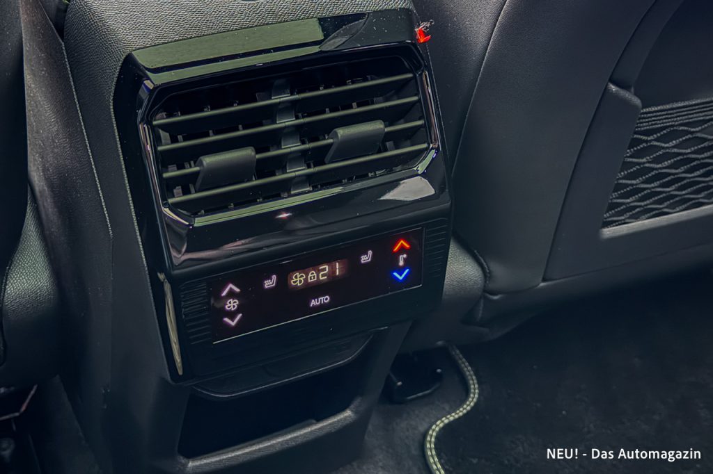 Peugeot E-5008 Fond Klimaanlage