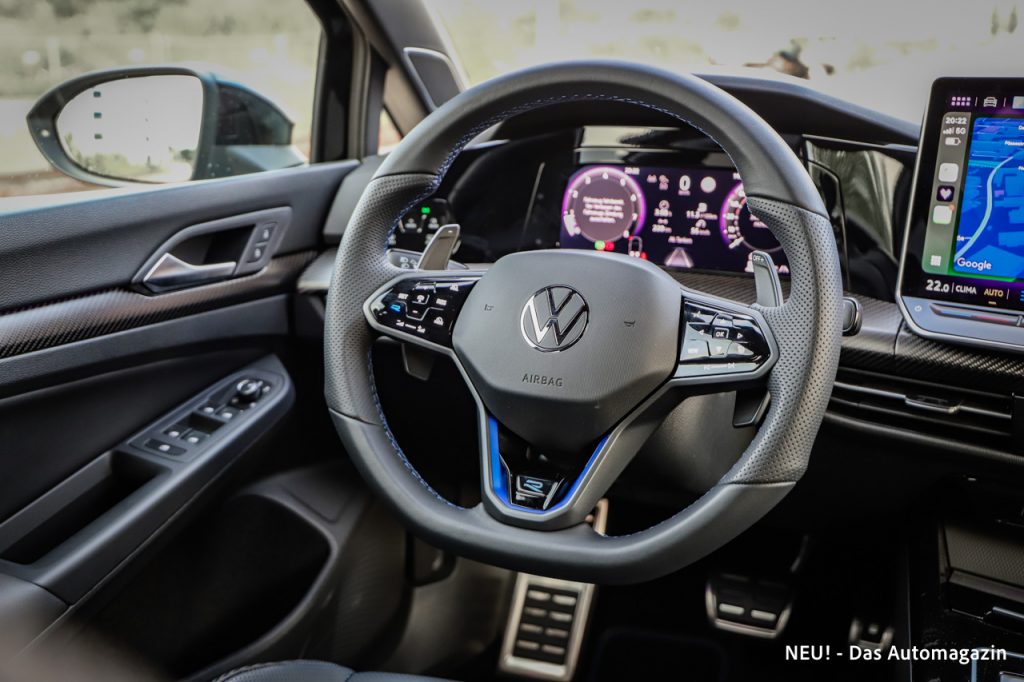 VW Golf R Black Edition Lenkrad