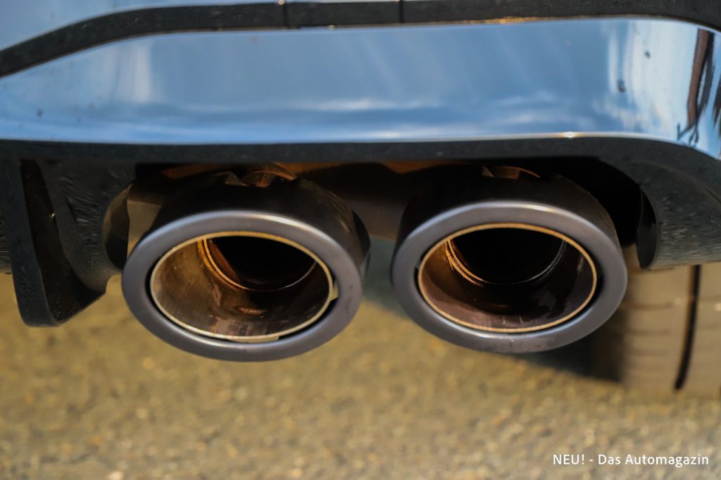 VW Golf R Black Edition Abgasanlage