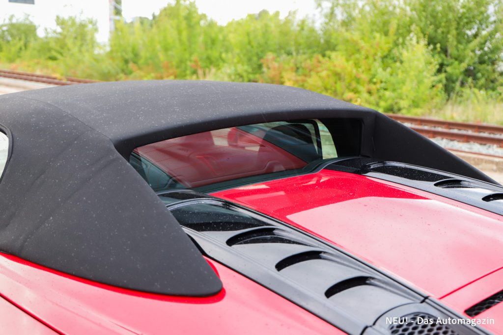 Audi R8 Spyder RWD Heckscheibe