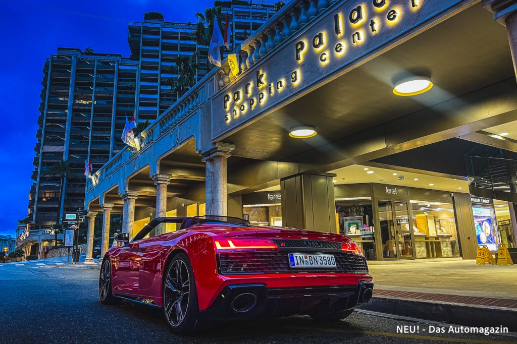 Audi R8 Spyder Monaco
