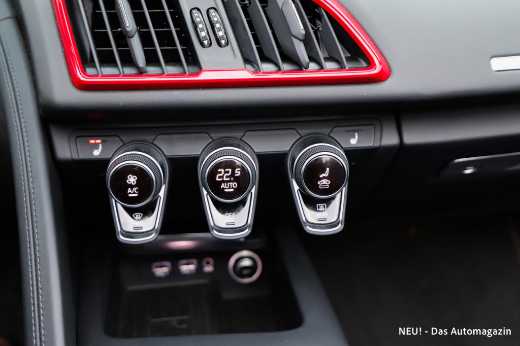 Audi R8 Spyder RWD Klimaeinheit