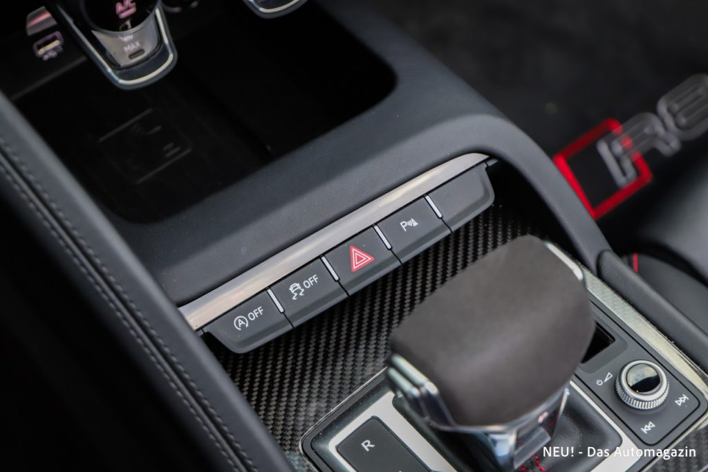 Audi R8 Spyder RWD Tastenleiste