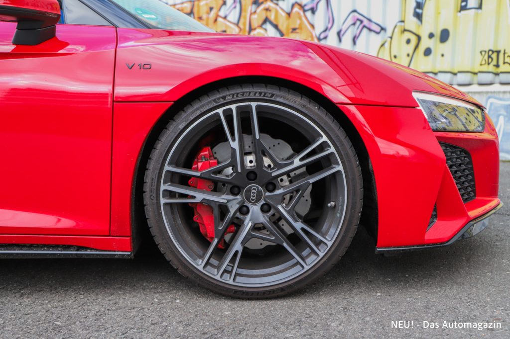 Audi R8 Spyder RWD Stahlbremse