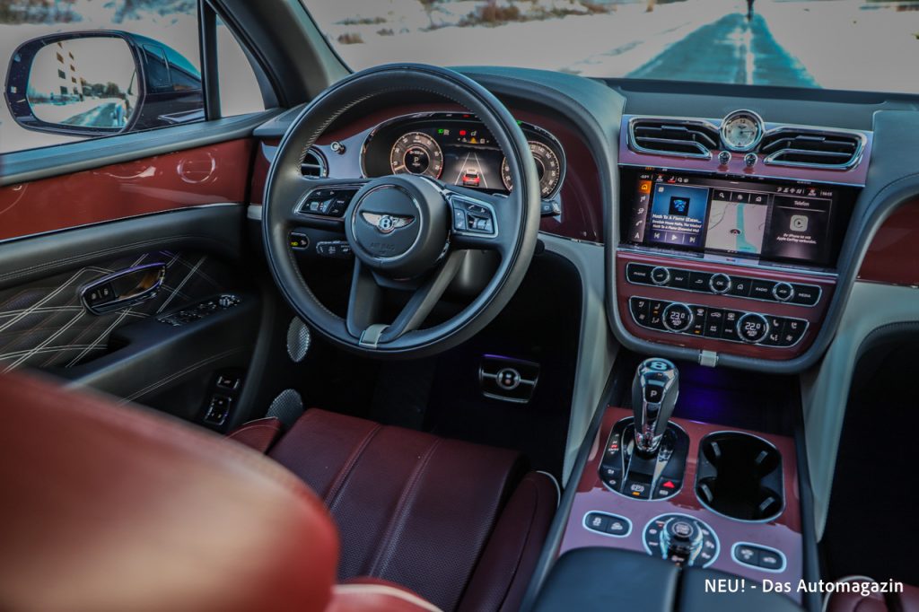 Bentley Bentayga EWB Interieur