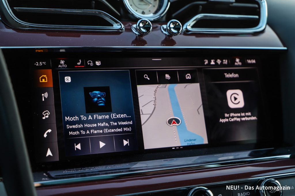 Bentley Bentayga EWB Infotainment