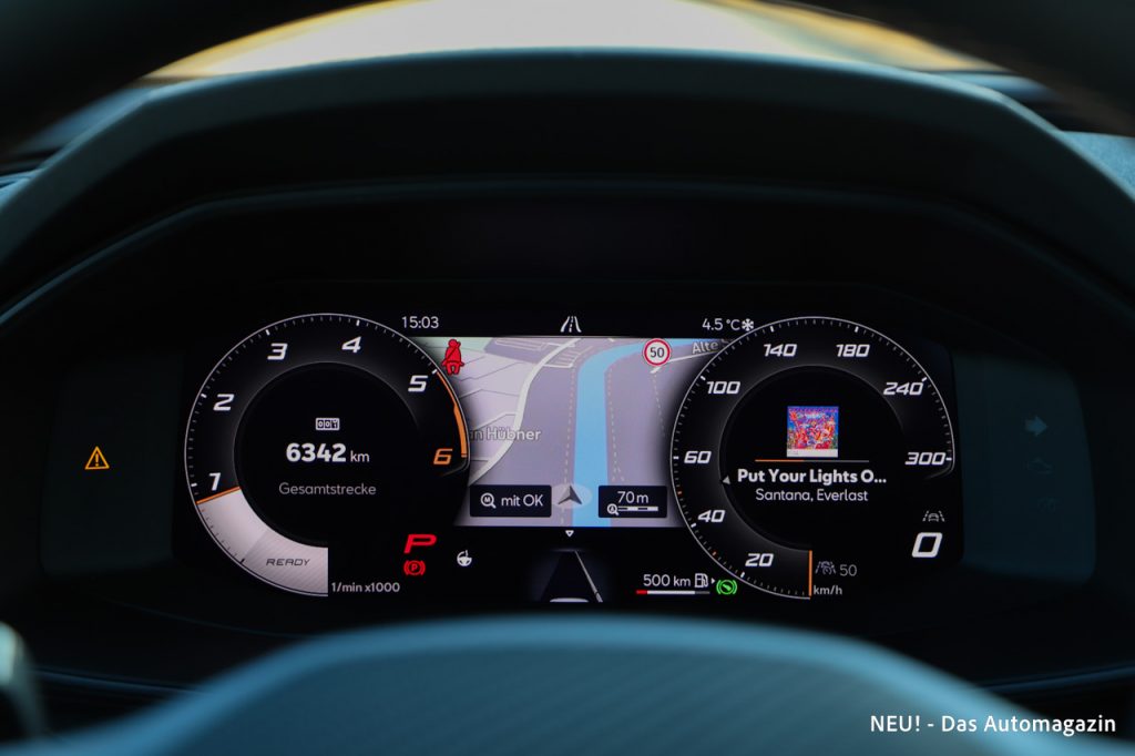 Cupra Formentor Diesel Cockpit
