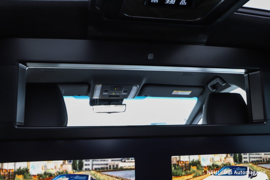 Lexus LM 350h Trennscheibe durchsichtig