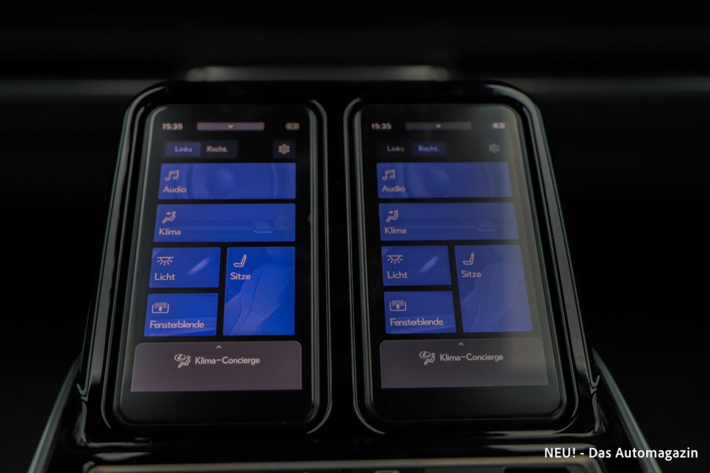 Lexus LM 350h Rear Seat Remote