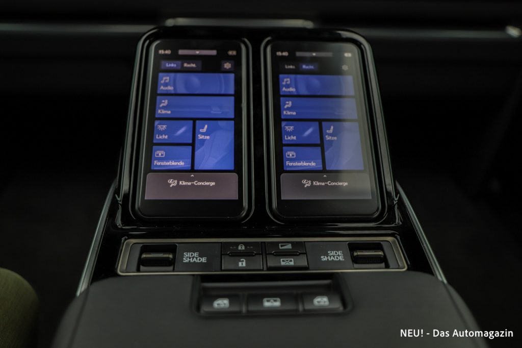 Lexus LM 350h Rear Seat Fernbedienungen