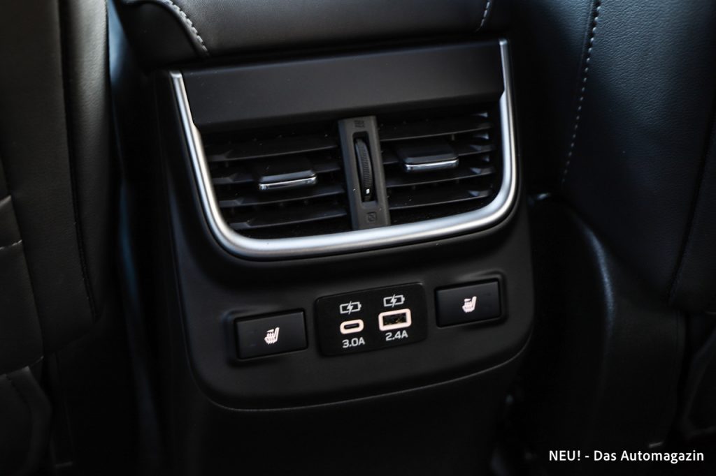 Subaru Outback 2026 Sitzheizung hinten