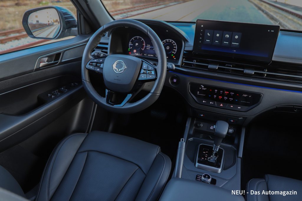 KGM Musso Grand Interieur