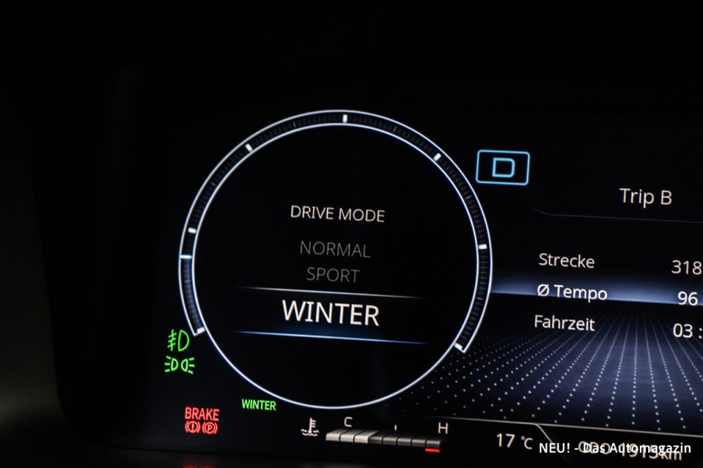 KGM Musso Grand Fahrmodi Wintermodus