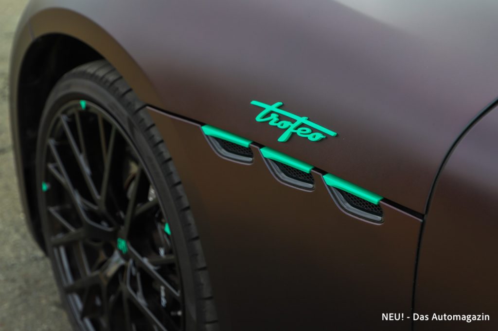Maserati GranTurismo Trofeo 75th PrimaSerie Schriftzug