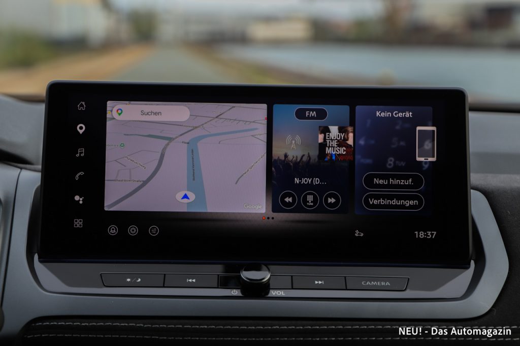 Nissan Qashqai e-Power Infotainment