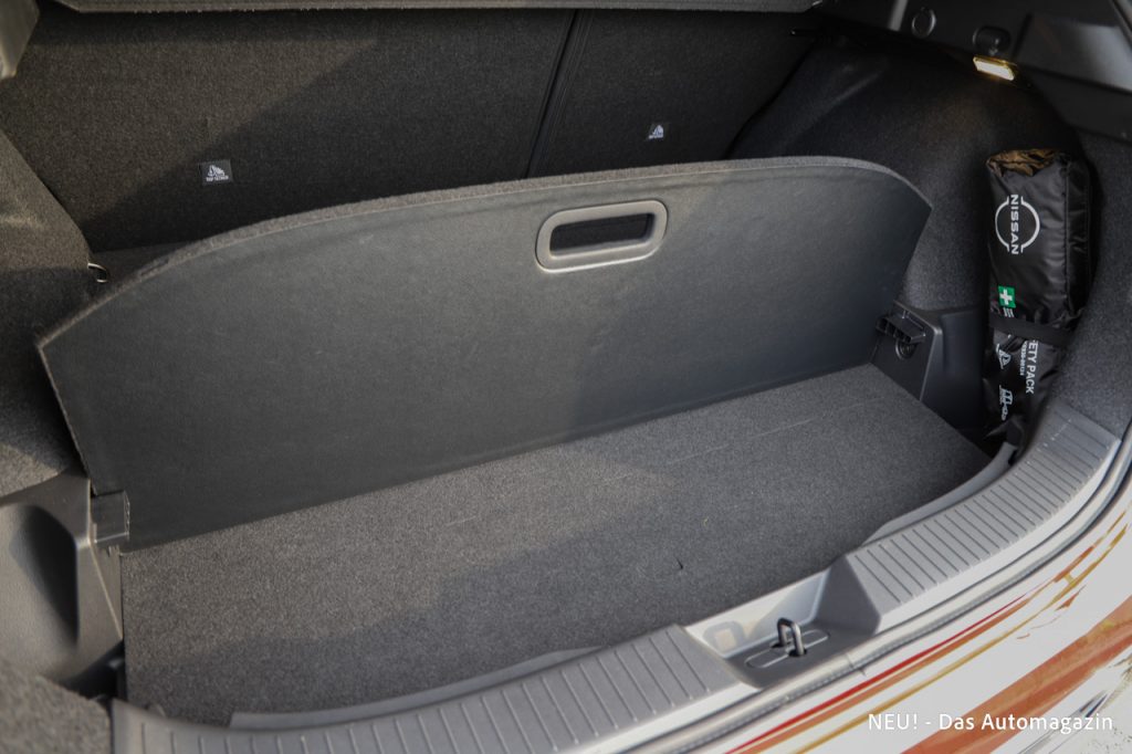 Nissan Qashqai e-Power Ladung sichern