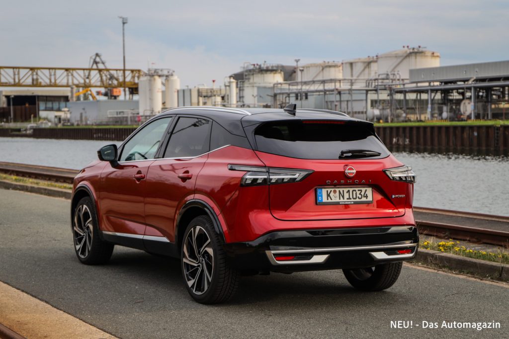 Nissan Qashqai e-Power seitlich hinten
