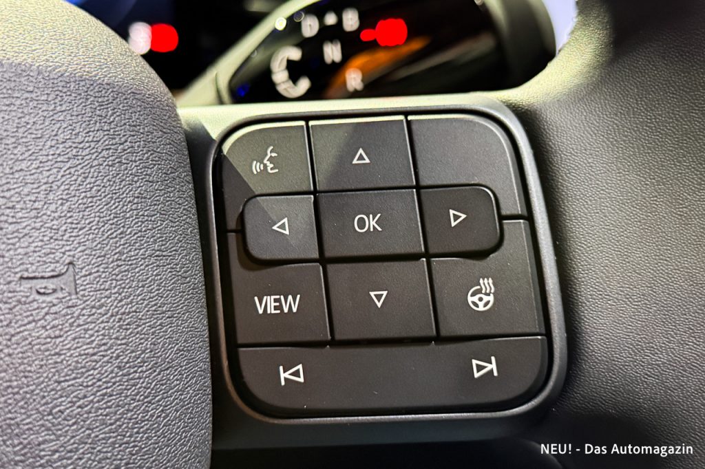 VW ID.Polo physische Lenkradtasten