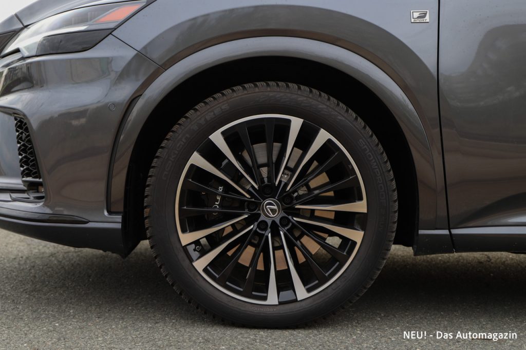 Lexus RX 500h Rad silber