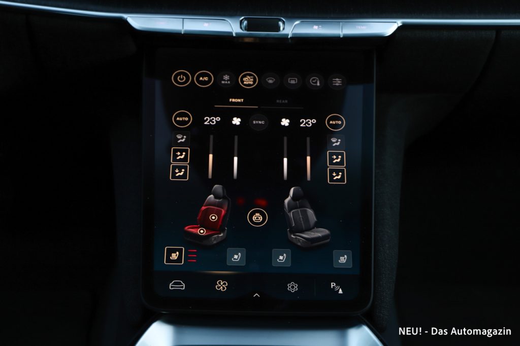 Lucid Air Grand Touring Klimaeinheit