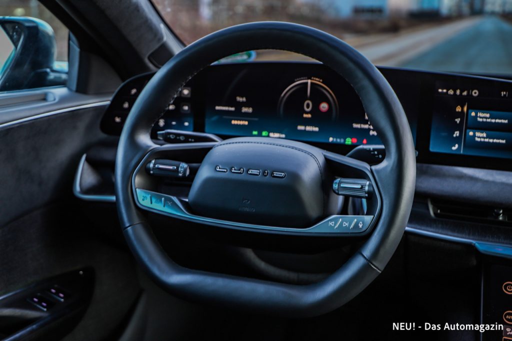 Lucid Air Grand Touring Lenkrad