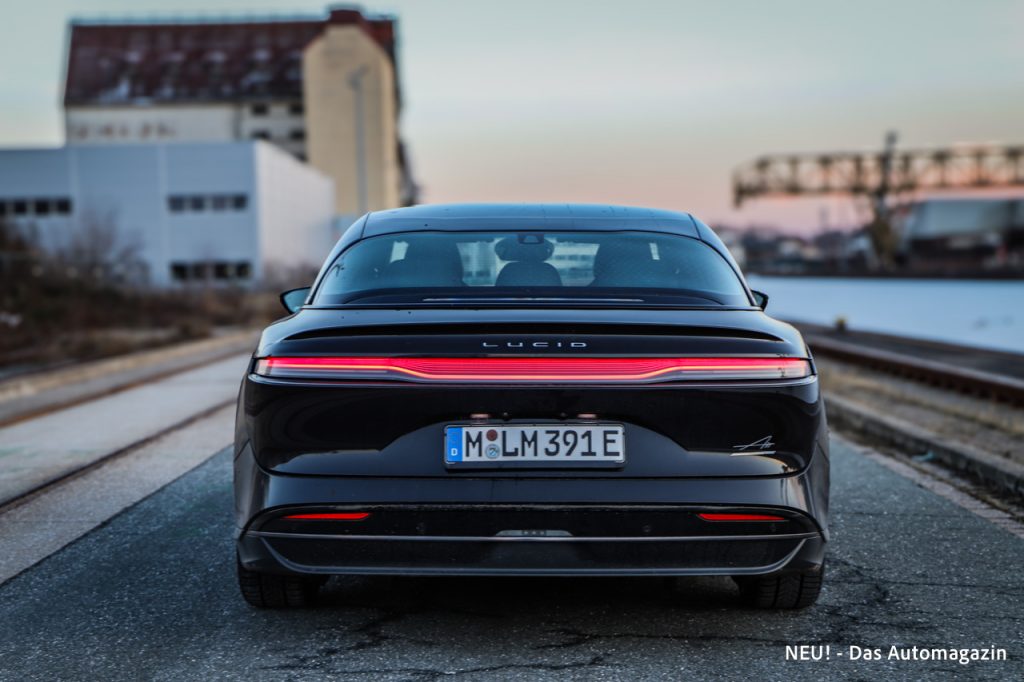 Lucid Air Grand Touring Heck