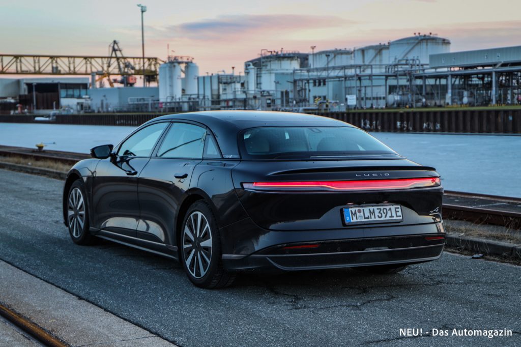 Lucid Air Grand Touring hinten