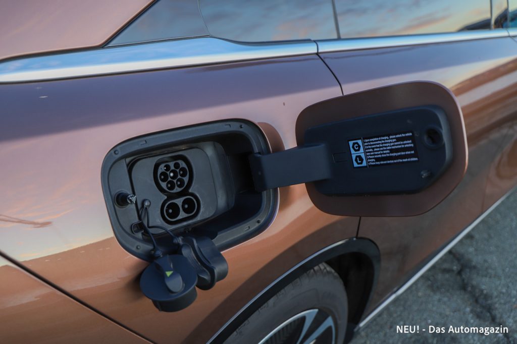 Mazda 6e EV Ladeanschluss