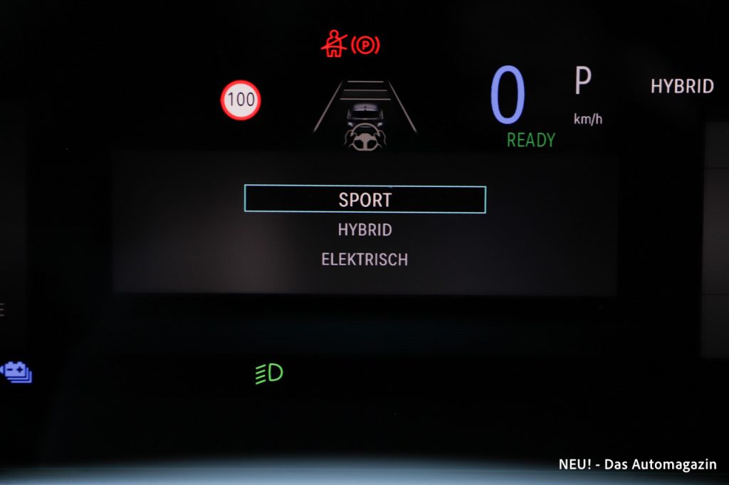 Opel Astra PHEV Facelift Fahrmodi