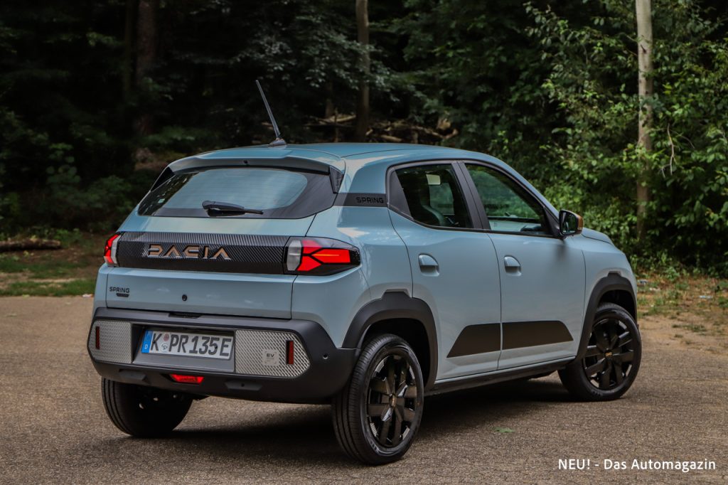 Dacia Spring Electric 100 rear