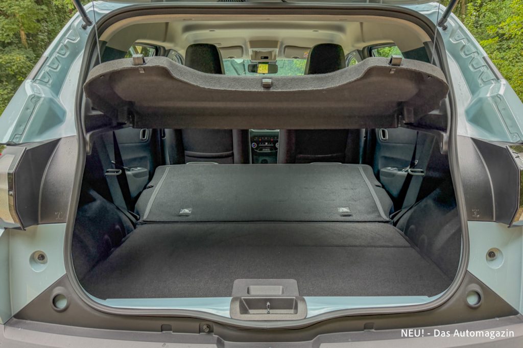 Dacia Spring Electric 100 Laderaum