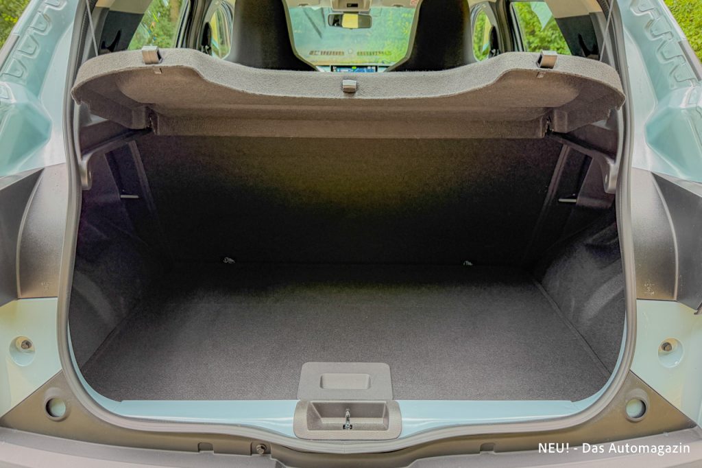 Dacia Spring Electric 100 Kofferraum