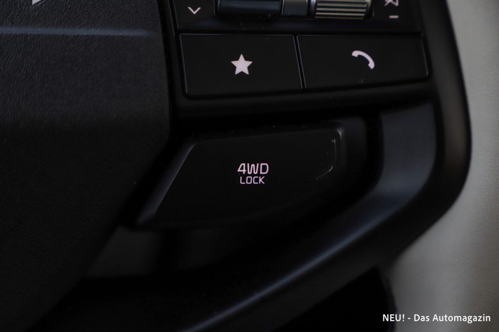 Kia Sportage 4WD Lock Taste