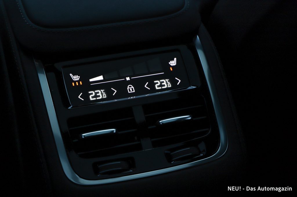 Volvo XC90 T8 Klimaautomatik hinten