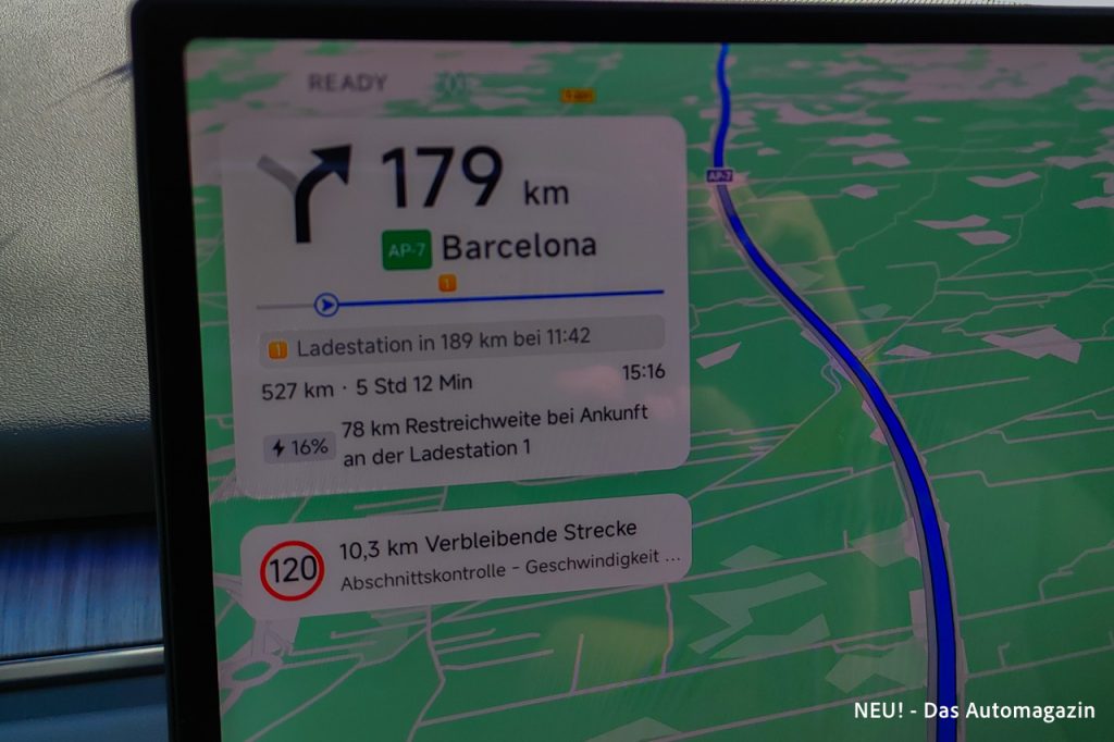 XPeng P7+ Navigation
