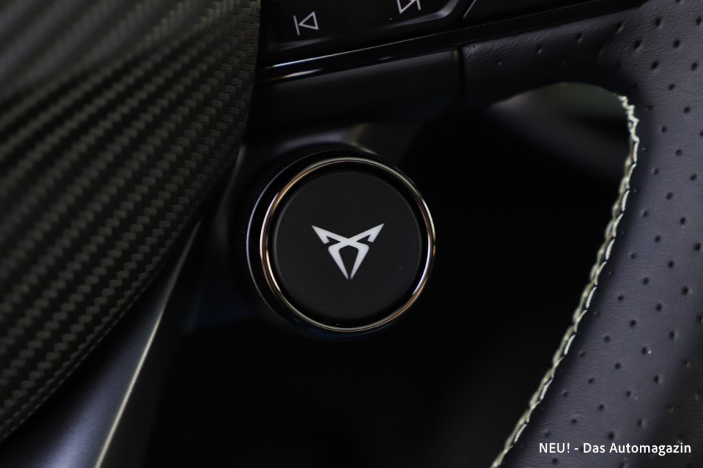 Cupra Raval VZ Cupra Button